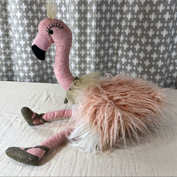 fancy flamingo doll